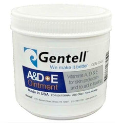 Gentell A&D Plus E Ointment 13oz jar protects delicate skin and seals out moisture
