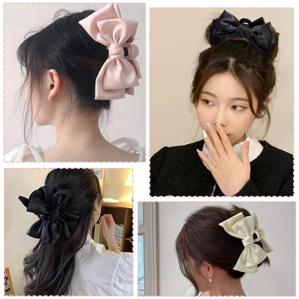 GeoGeoDIY daily-wear look with large bow for elegance.