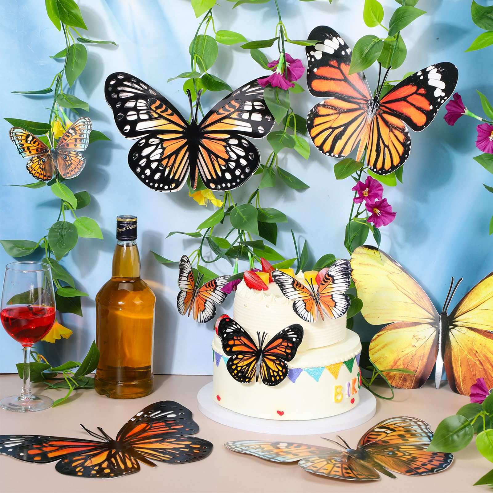 Geosar monarch butterfly wall decor suits baby showers and celebrations