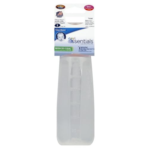 Gerber ClearView nipple close-up highlights latex nipple for gentle gum feeding