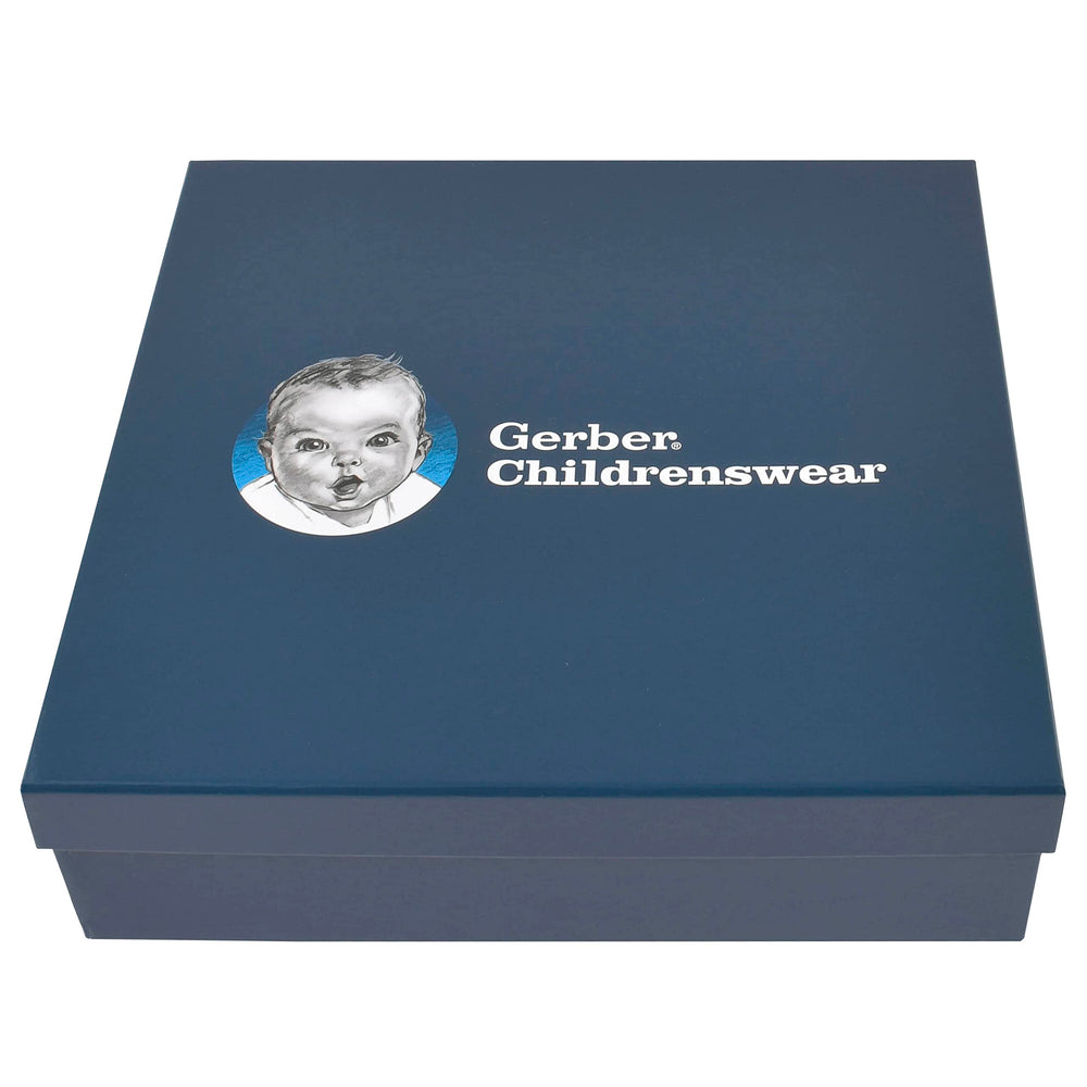 Gerber security blanket 25x25 ready for comforting hugs.