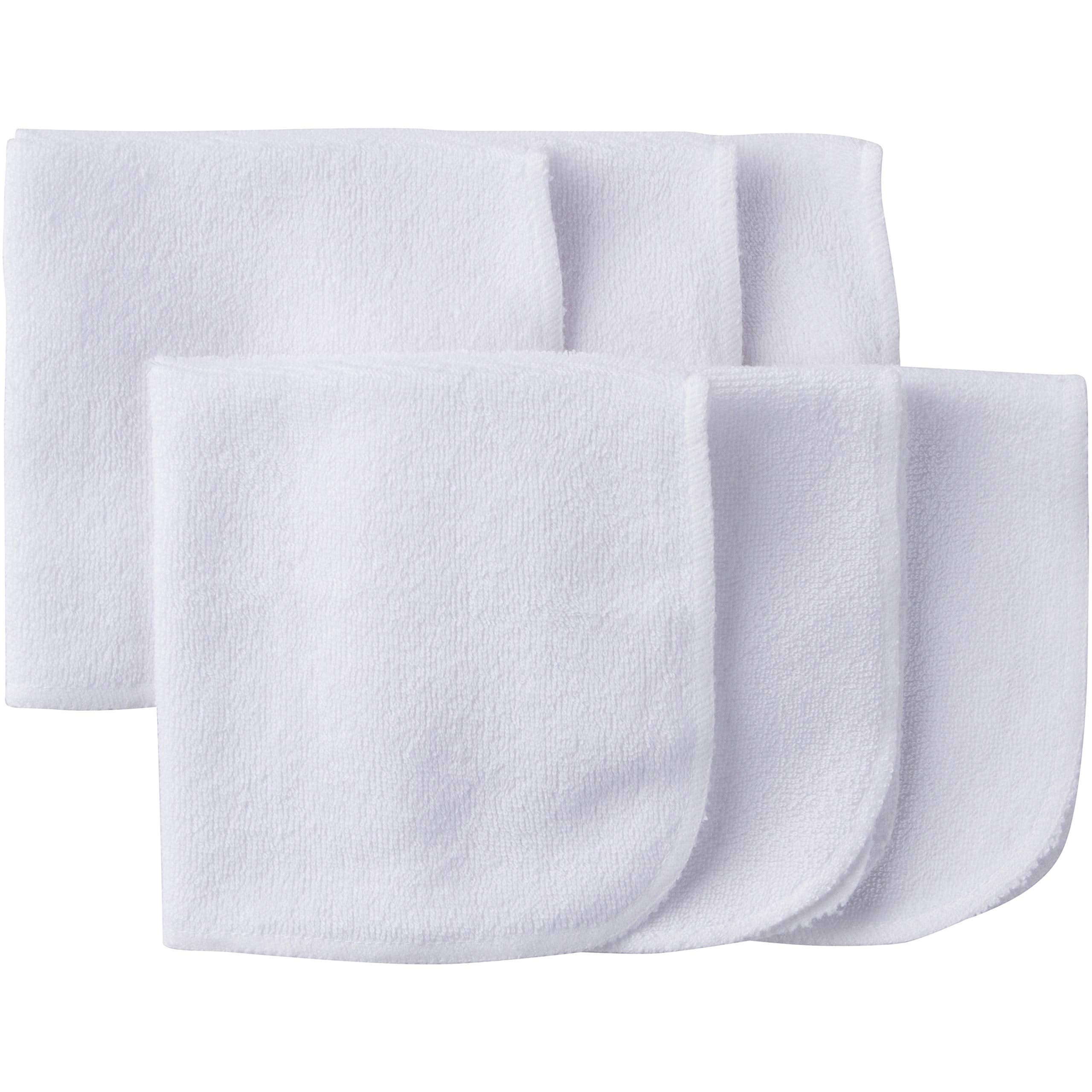 Gerber washcloth doubles as a soft face towel and reusable wipe