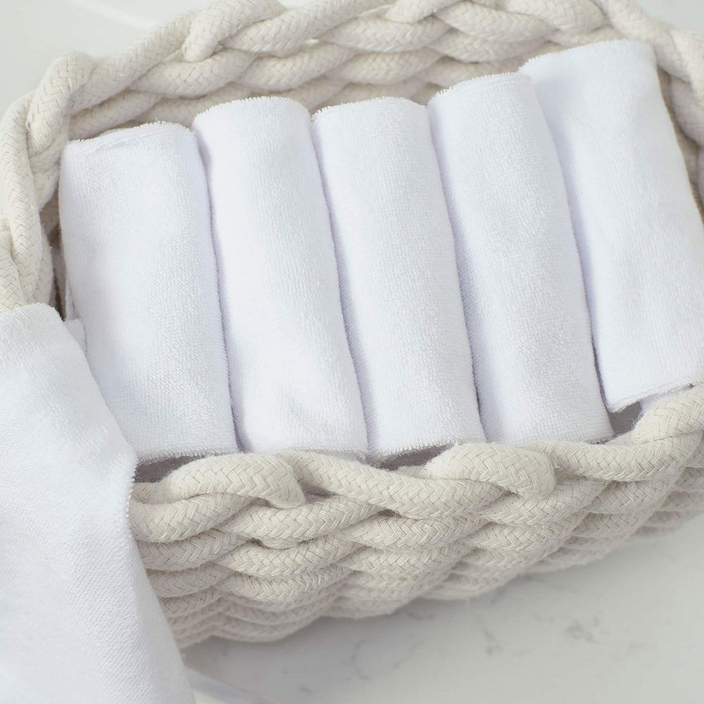 Gerber washcloth great for mealtime cleanup and snack-time messes