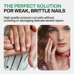 GERMANIKURE baby-nail trimming rounded tips for safe grooming.