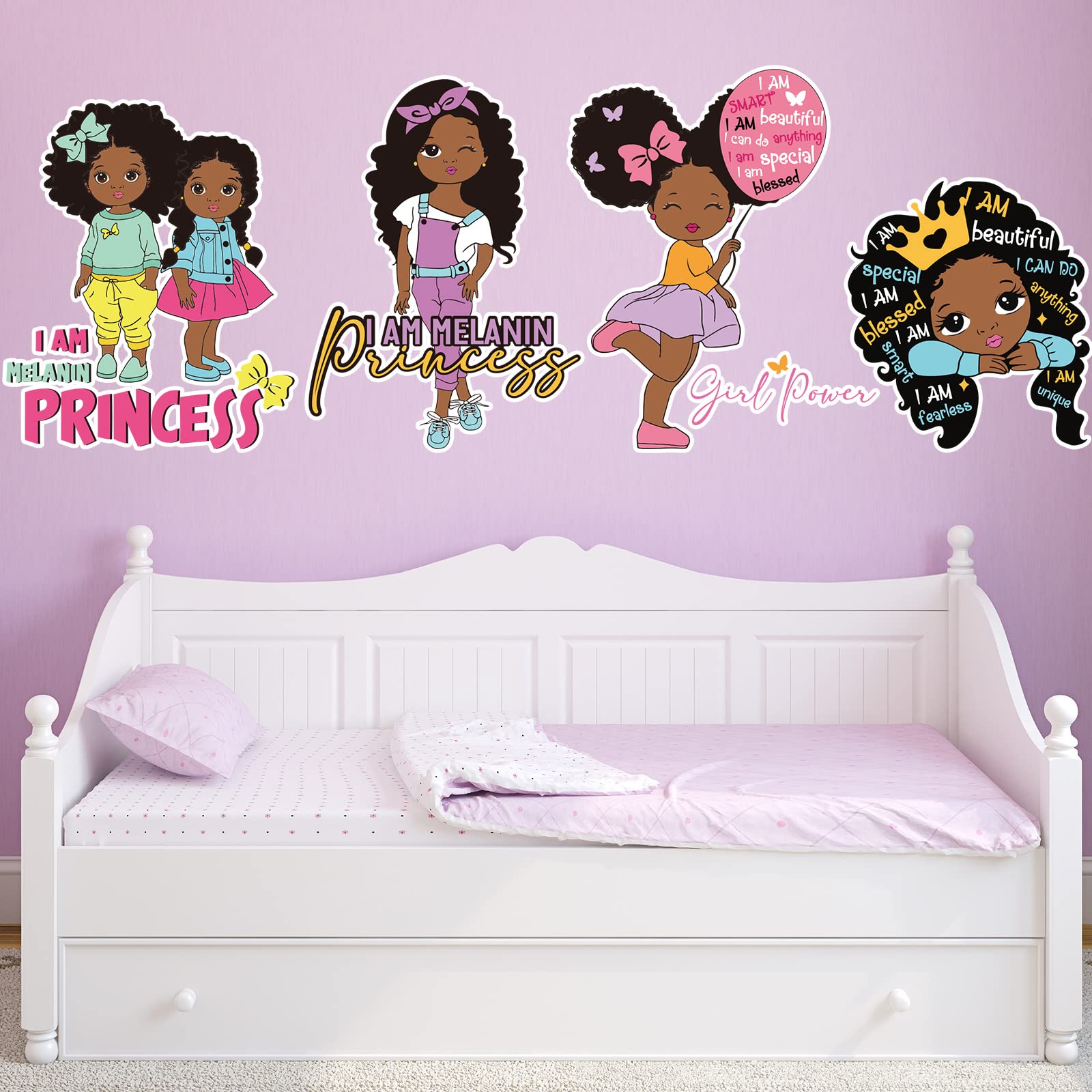 Gersoniel wall decals brighten nurseries and playrooms with positive messages and playful patterns.