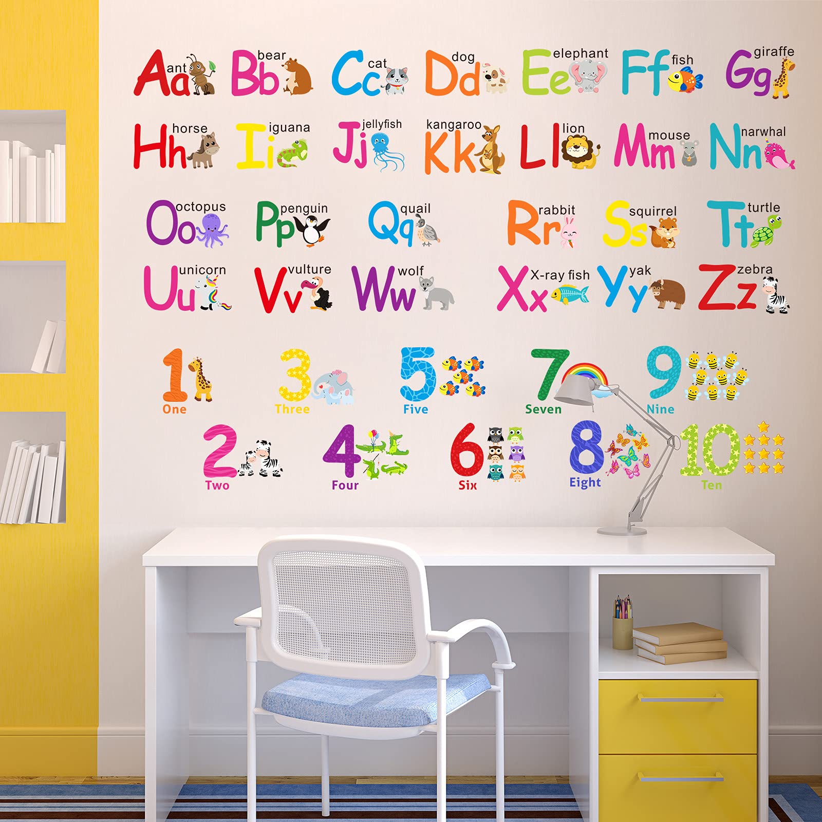Gersoniel removable-wall-decal-pack allows easy repositioning in rooms.