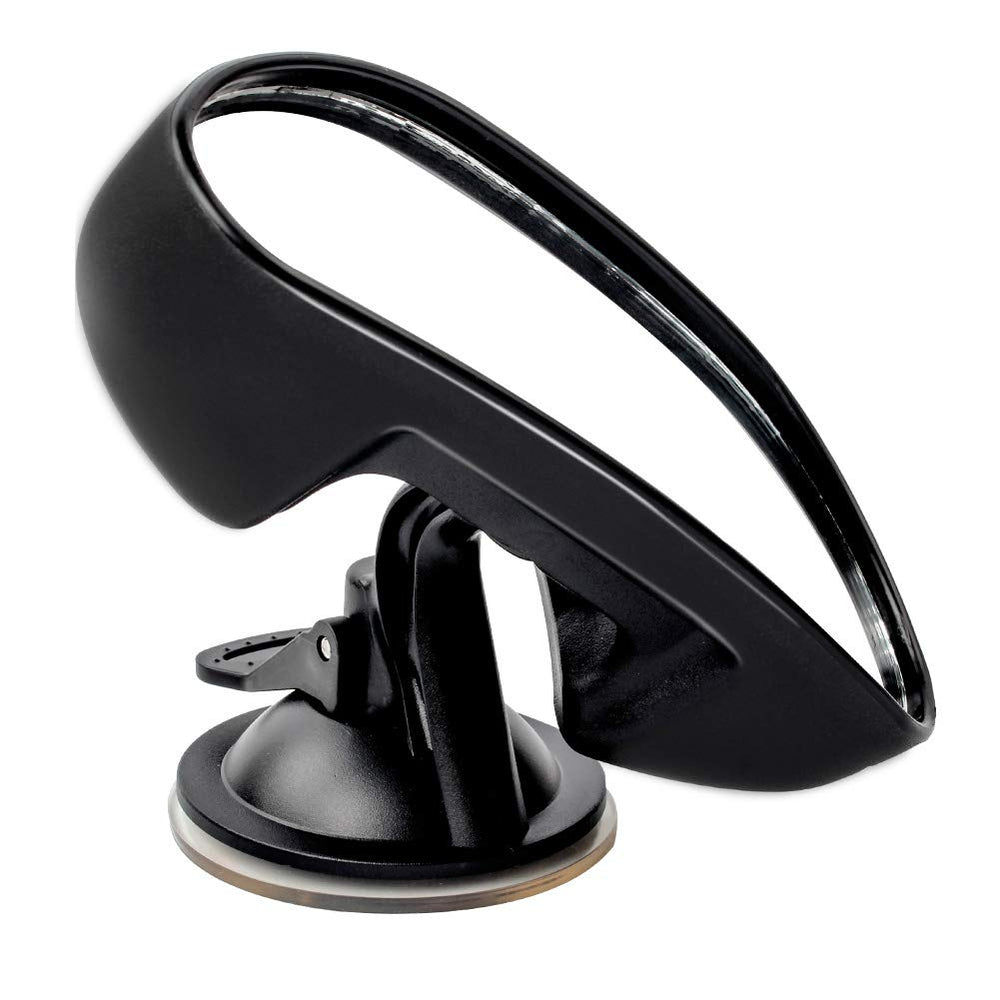 GES Rear View Mirror with suction cup demonstrates strong adhesion for steady views