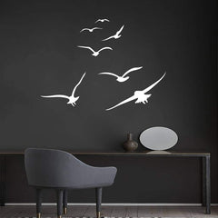 GESTYZ Flying Birds wall decals nursery setup ambiance