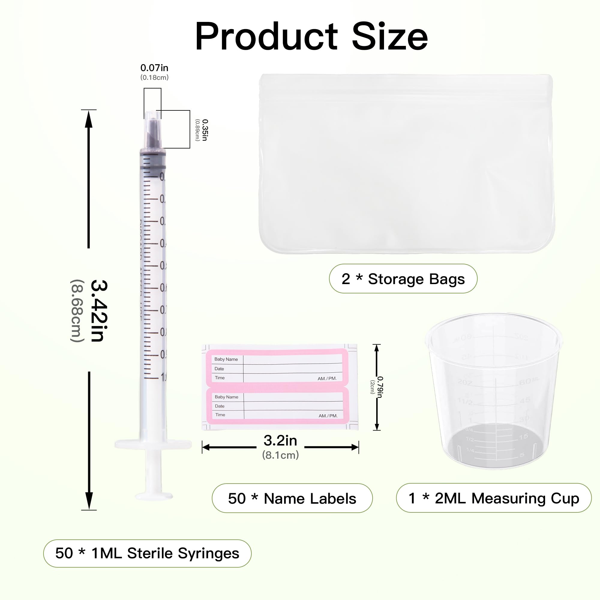 Gesumu Colostrum Collector Kit caps maintain sterility and prevent leaks during storage