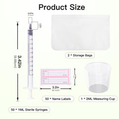 Gesumu Colostrum Collector Kit caps maintain sterility and prevent leaks during storage