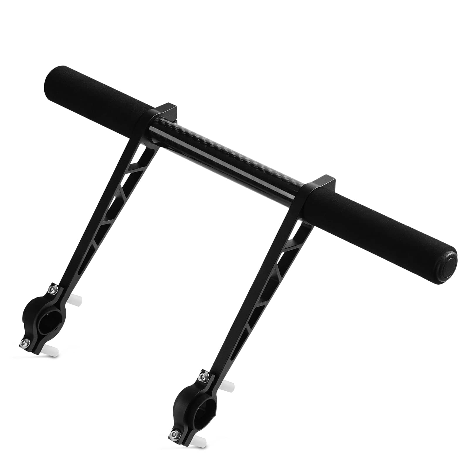 GESUNDTEK Stroll handle extension bar demonstrates universal fit for comfortable pushing.