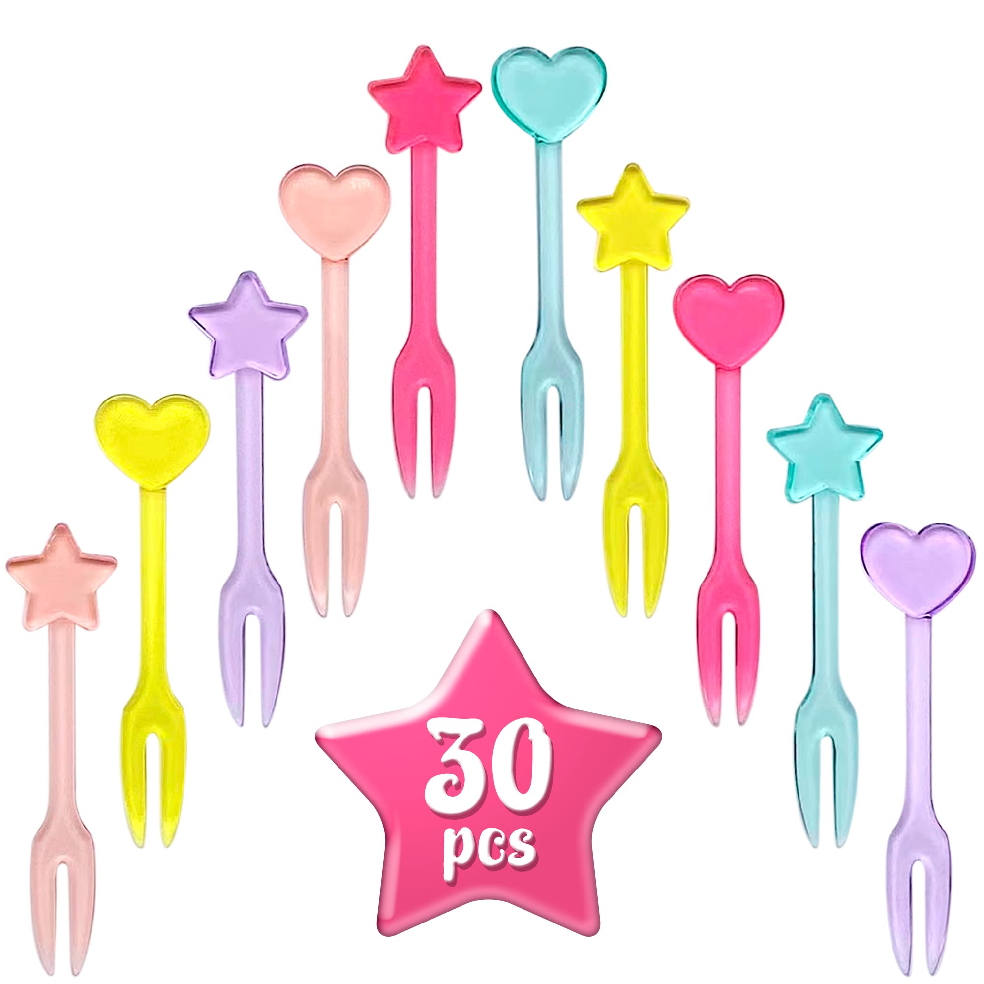 GET FRESH 30 forks for kids sized for small hands and versatile across foods.