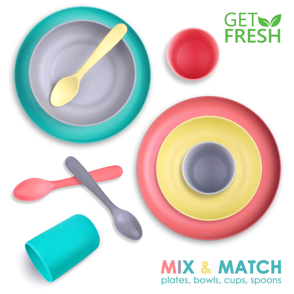 GET FRESH Bamboo Kids Spoons reusable utensils for daily use