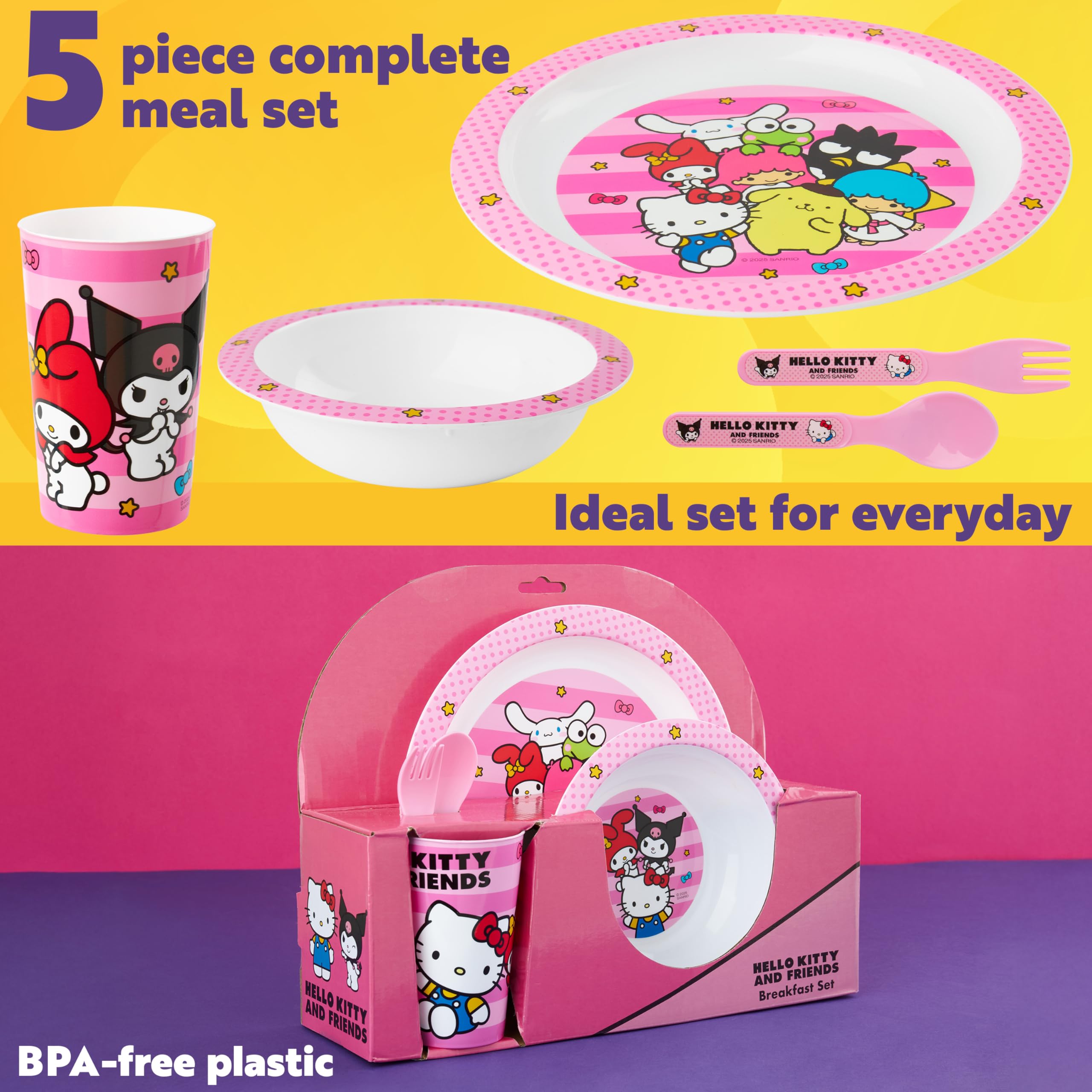 Get Trend Hello Kitty cup pink, spill-resistant cup ideal for on-the-go drinks.