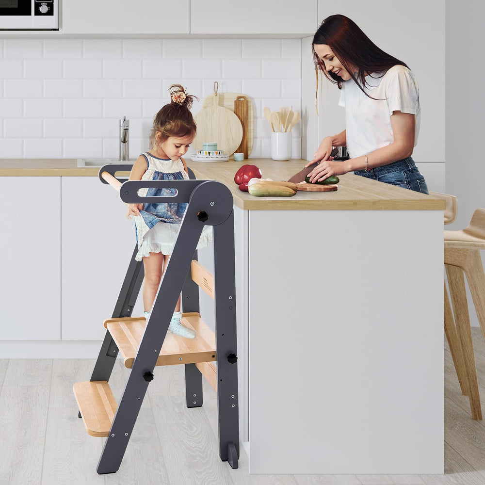 Gewitt anti-tip stable feet grey design prevents tipping on slippery floors