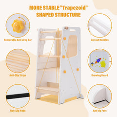 Gewitt Tower with whiteboard surface for drawing and learning