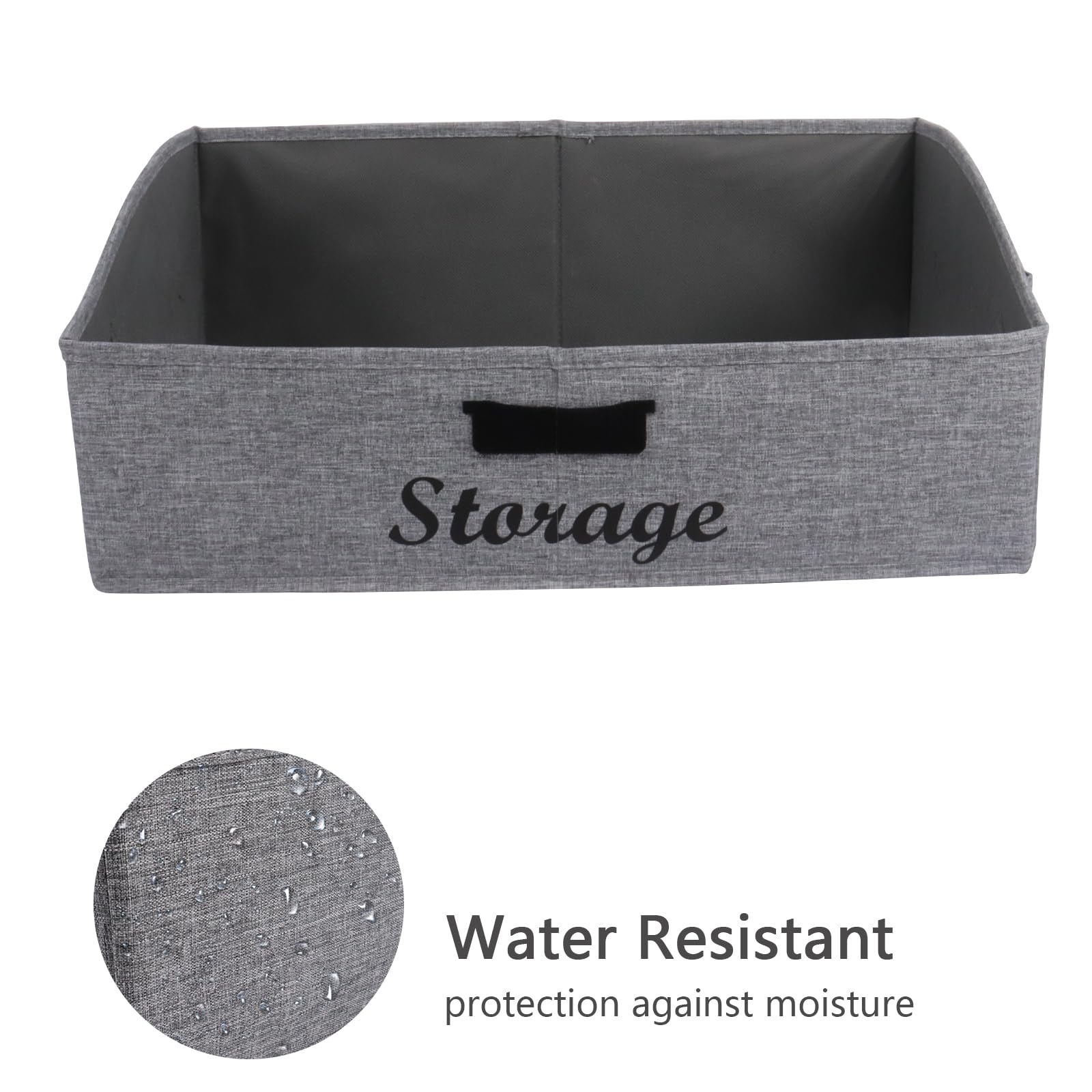 Geyecete dog toy bin collapsible storage for space-saving use.