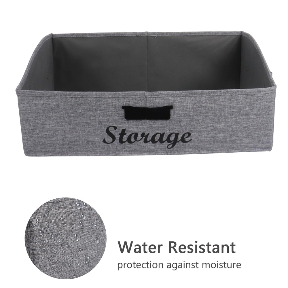 Geyecete dog toy bin collapsible storage for space-saving use.