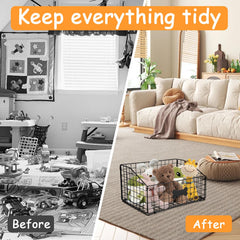 Geyecete dog toy box personalization marker included for labeling your pet's name.