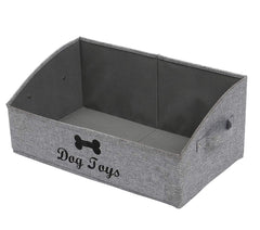 Geyecete organizer gray side view shows compact storage for toys and books