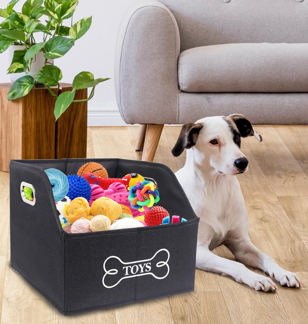 Geyecete rectangular storage bin demonstrates clean lines and space saving measurements.