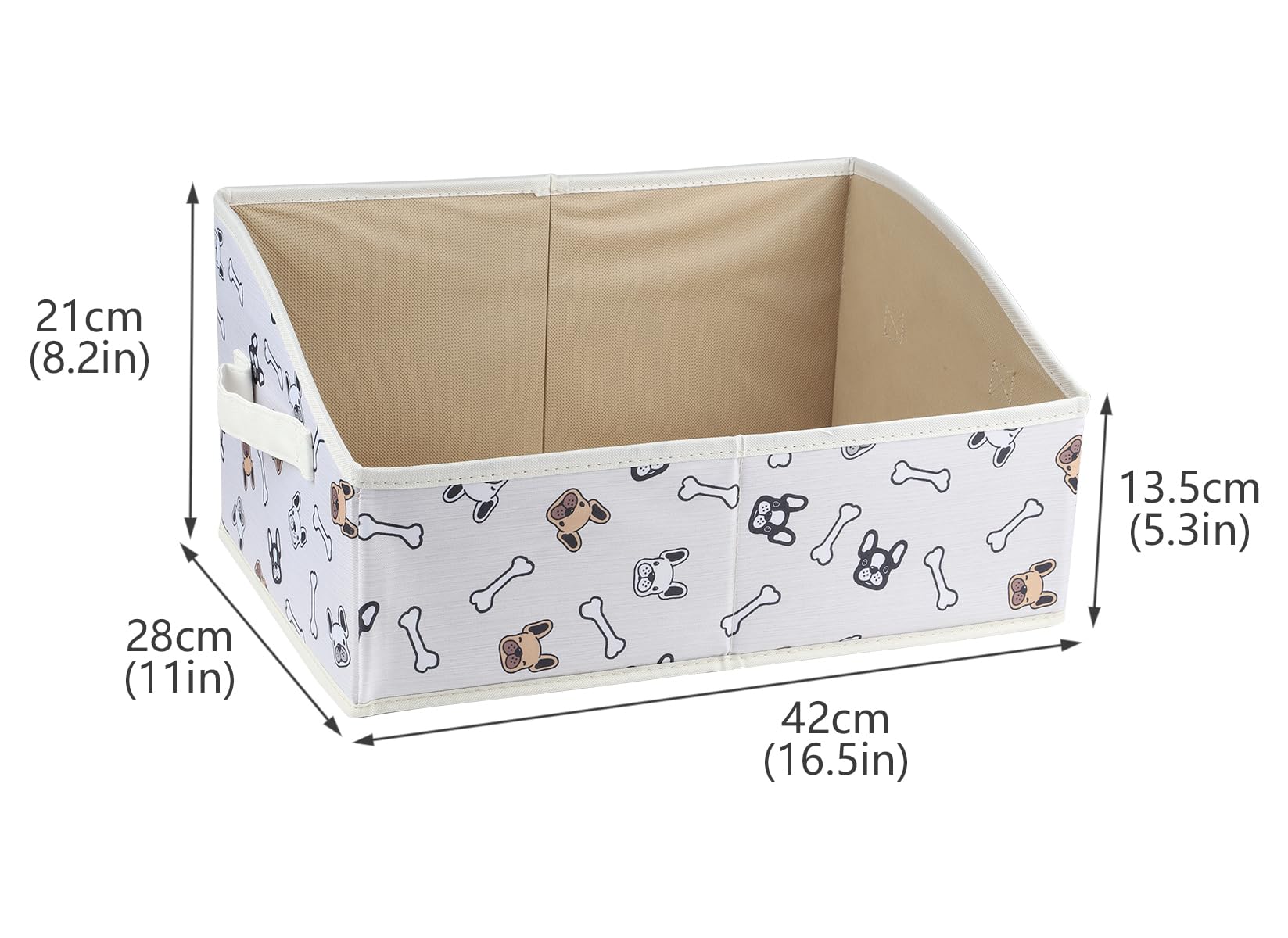 Geyecete storage box with handles demonstrates easy transport around the home.