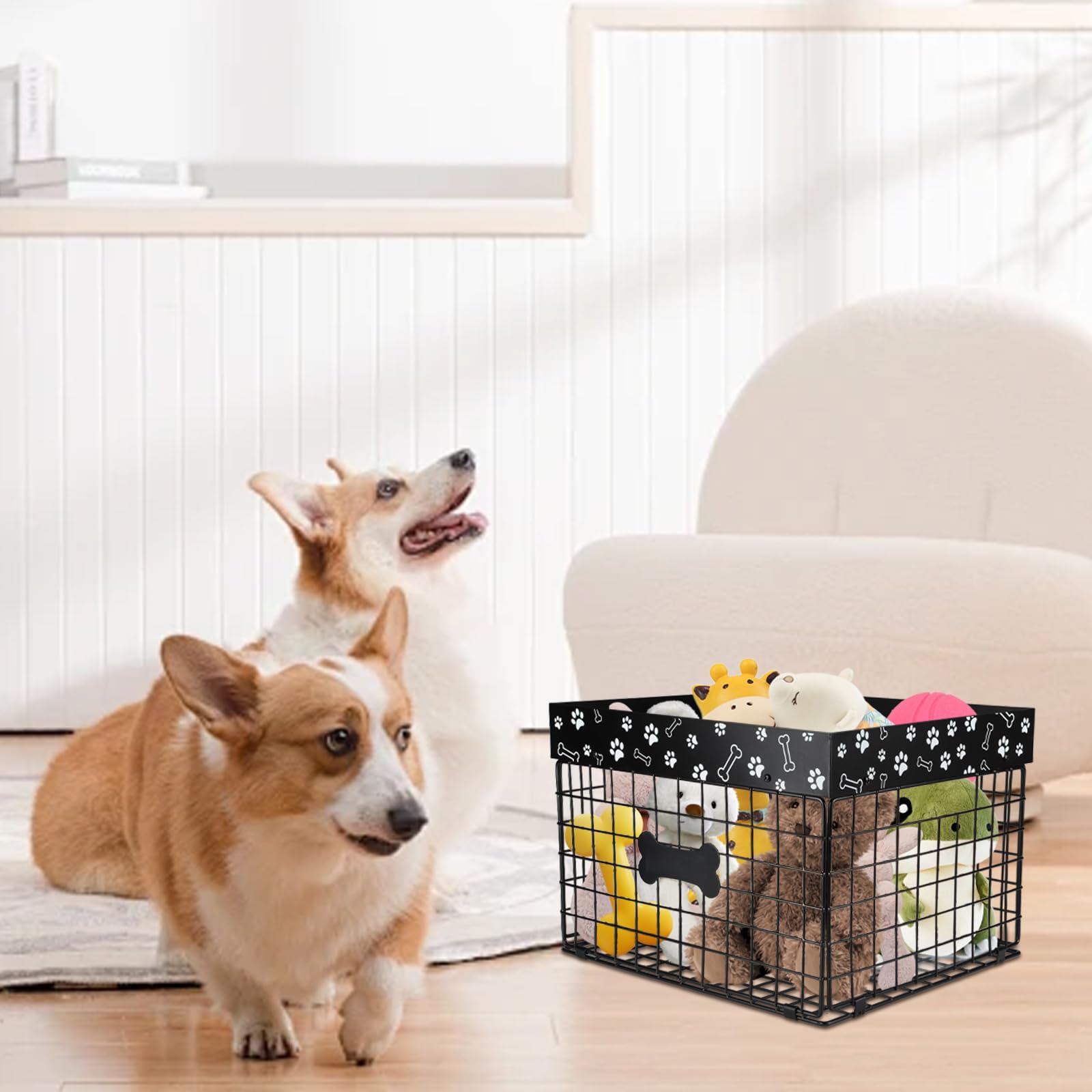 Geyecete versatile storage for toys treats blankets and accessories
