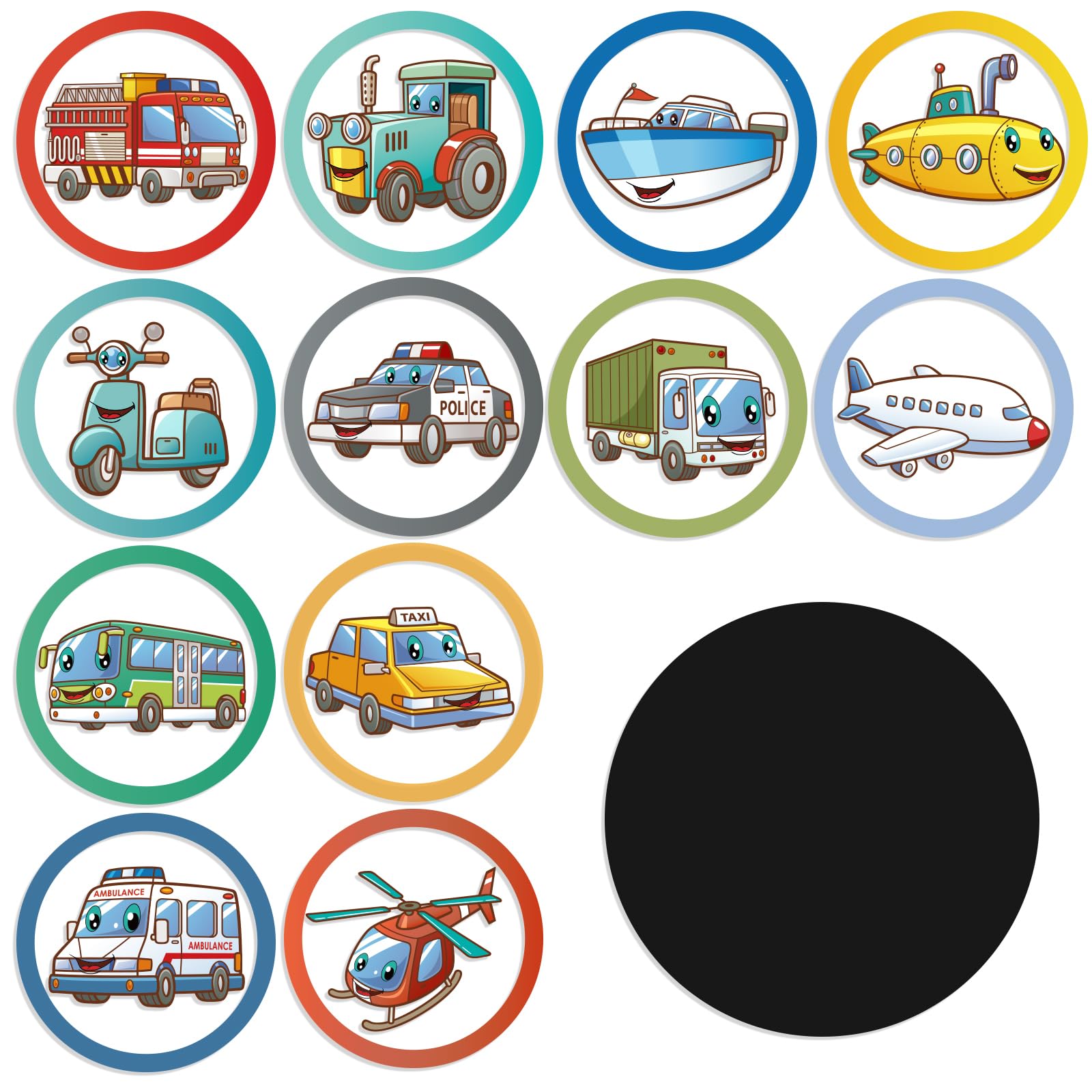 Geyee potty stickers collection with playful designs for potty training