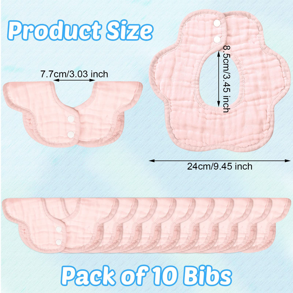 Geyoga baby bib machine washable for quick cleanup after feeding