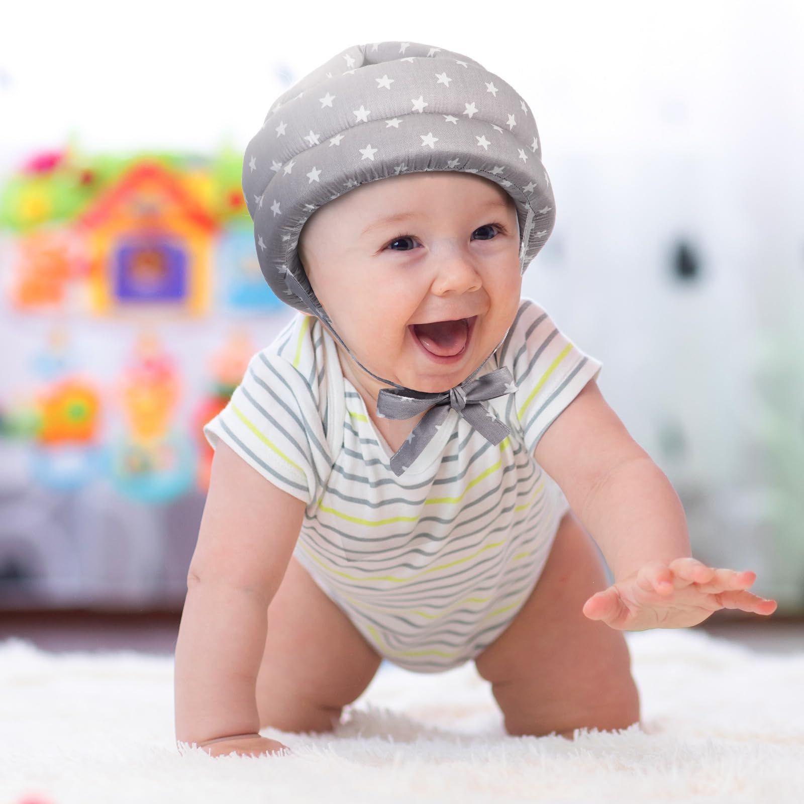 Geyoga foam-interior helmet-padding cushions minor bumps during play