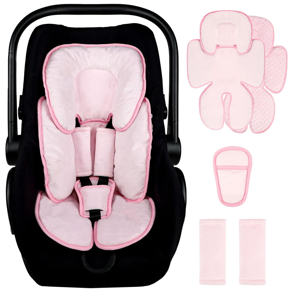 GFU 2-in-1 infant car seat insert front view providing full head and body support