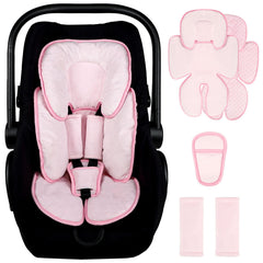 GFU 2-in-1 infant car seat insert front view providing full head and body support