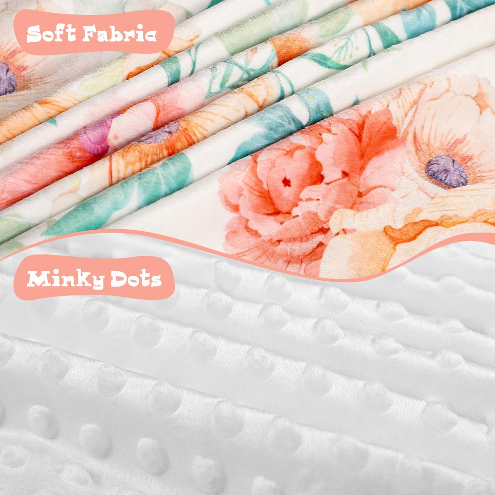 GFU Baby Blanket 30x40 inches in use in stroller for on the go warmth