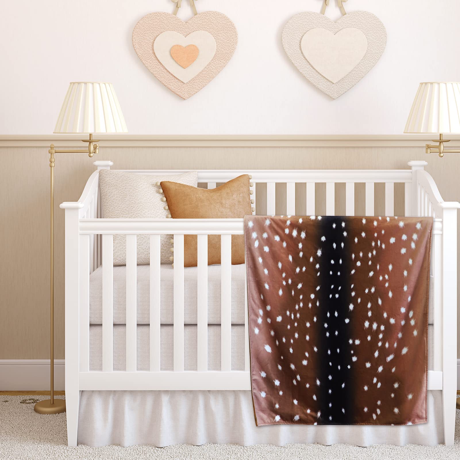 GFU baby blanket lightweight and breathable for year‑round use