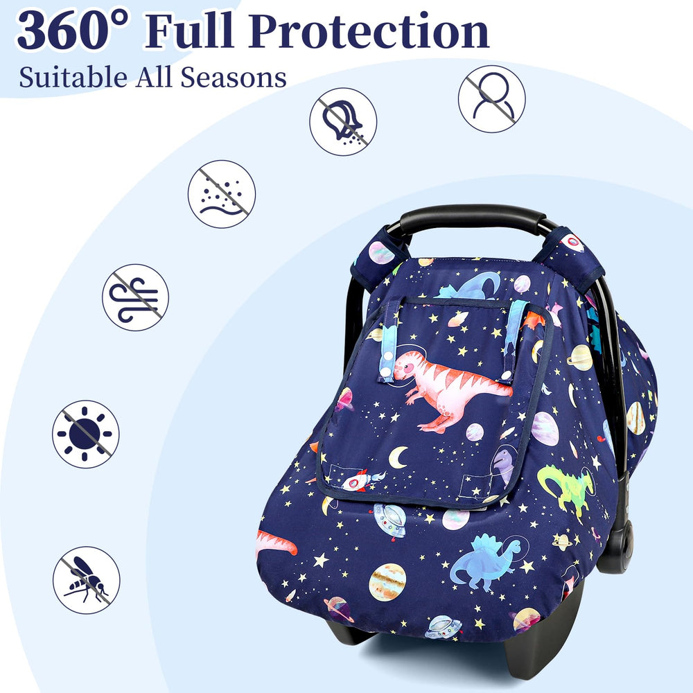 GFU baby car seat cover gift-ready packaging for new parents