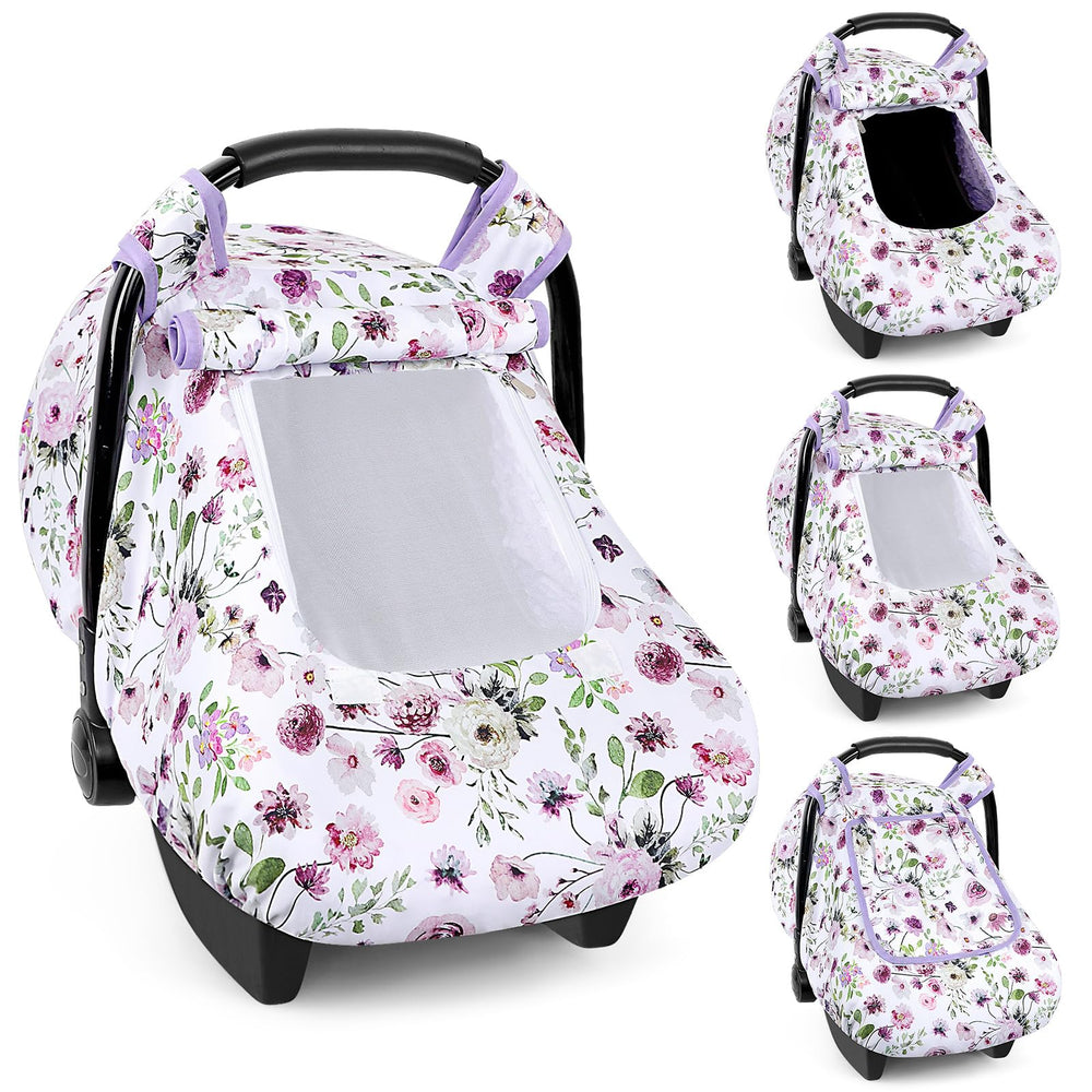 GFU baby car seat cover winter two-layer window blocks wind and privacy