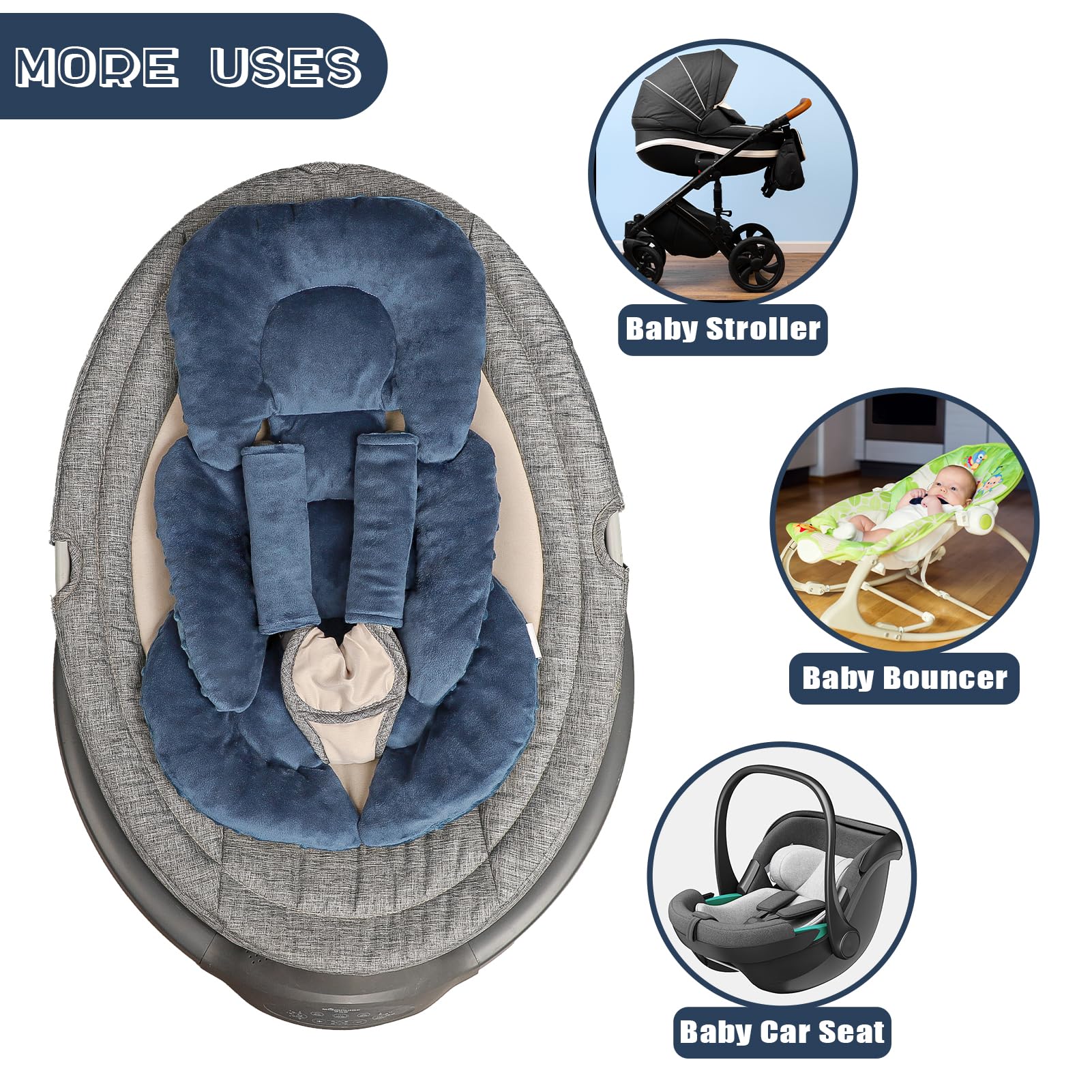 GFU infant insert keeps baby snug during daily errands
