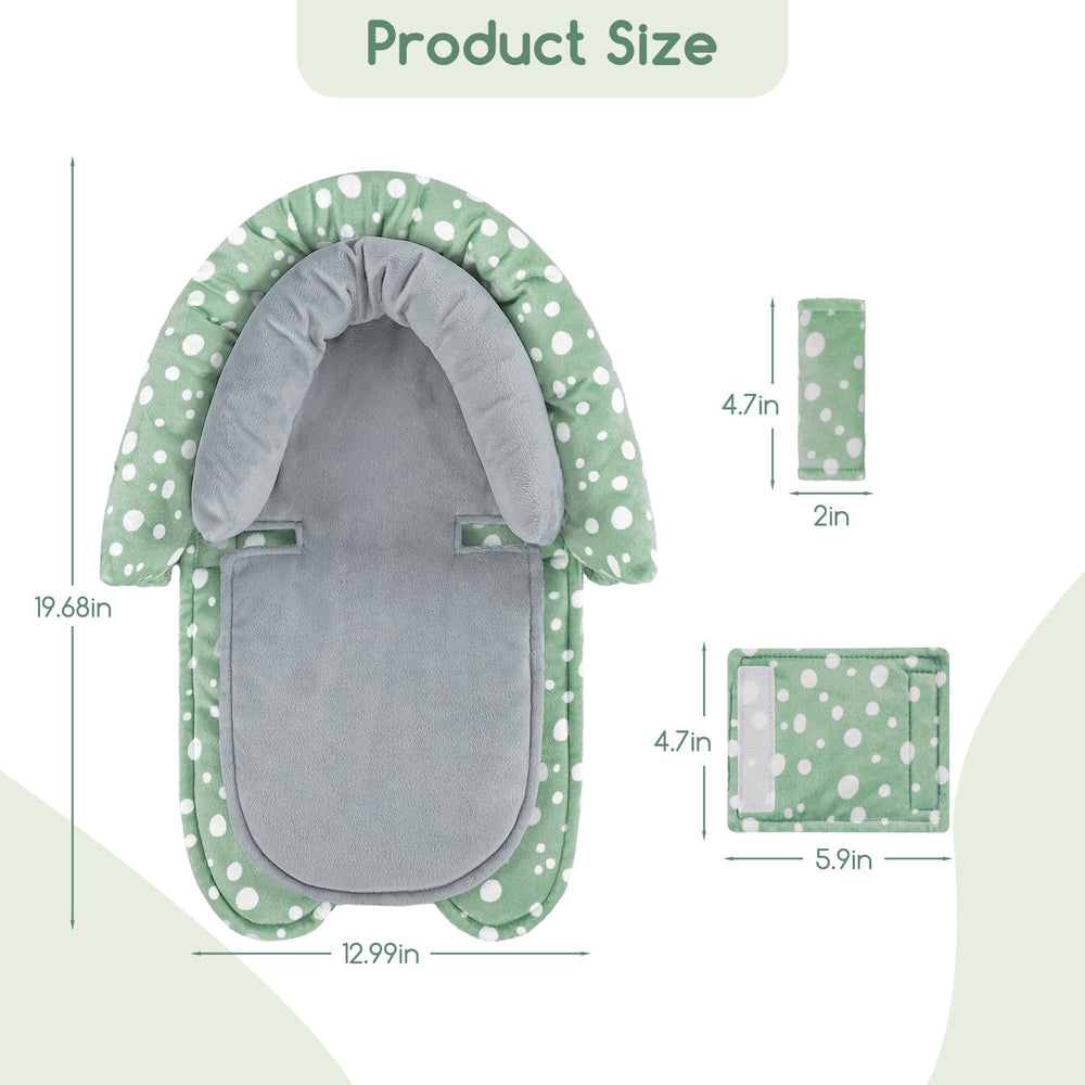 GFU fits car seats, strollers, and swings for versatile travel comfort