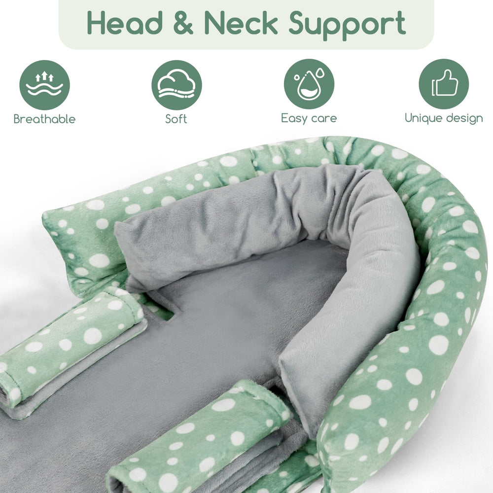 GFU head support adjustable for growth providing customizable comfort