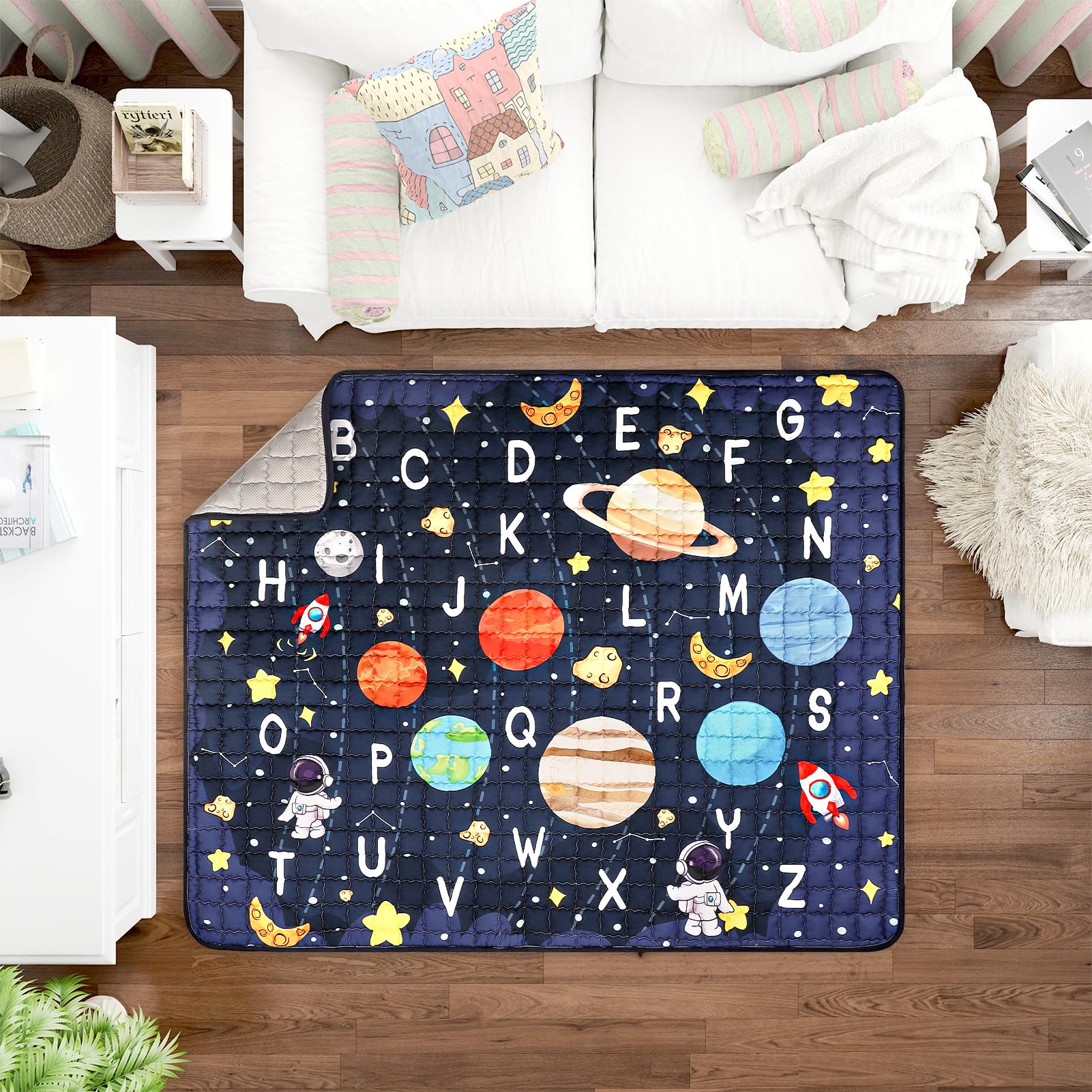 GFU baby play mat large play area encourages movement and exploration