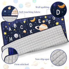 GFU baby play mat with thick padding cushions baby during movement