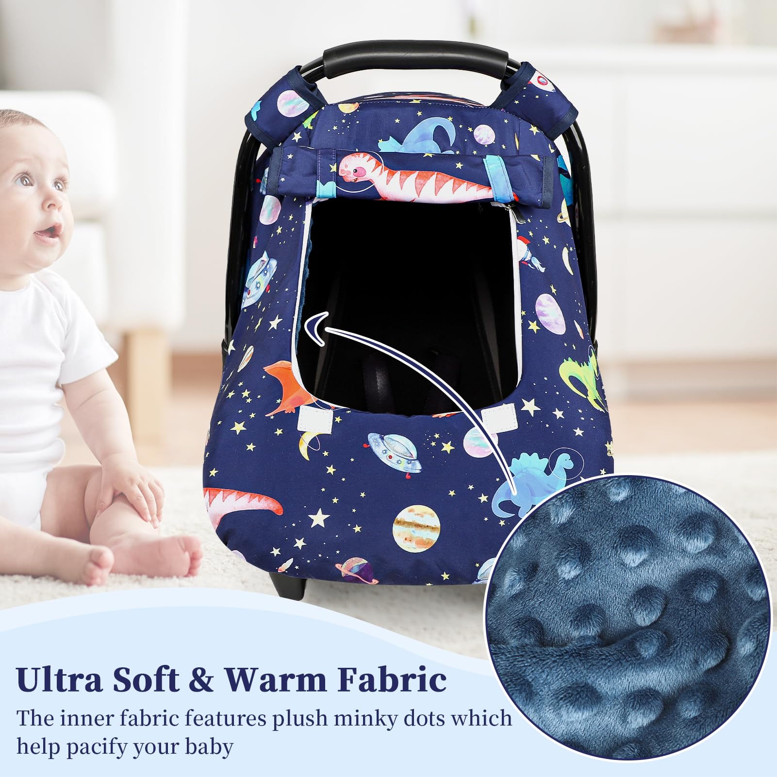 GFU car seat cover windproof two-layer window blocks breeze