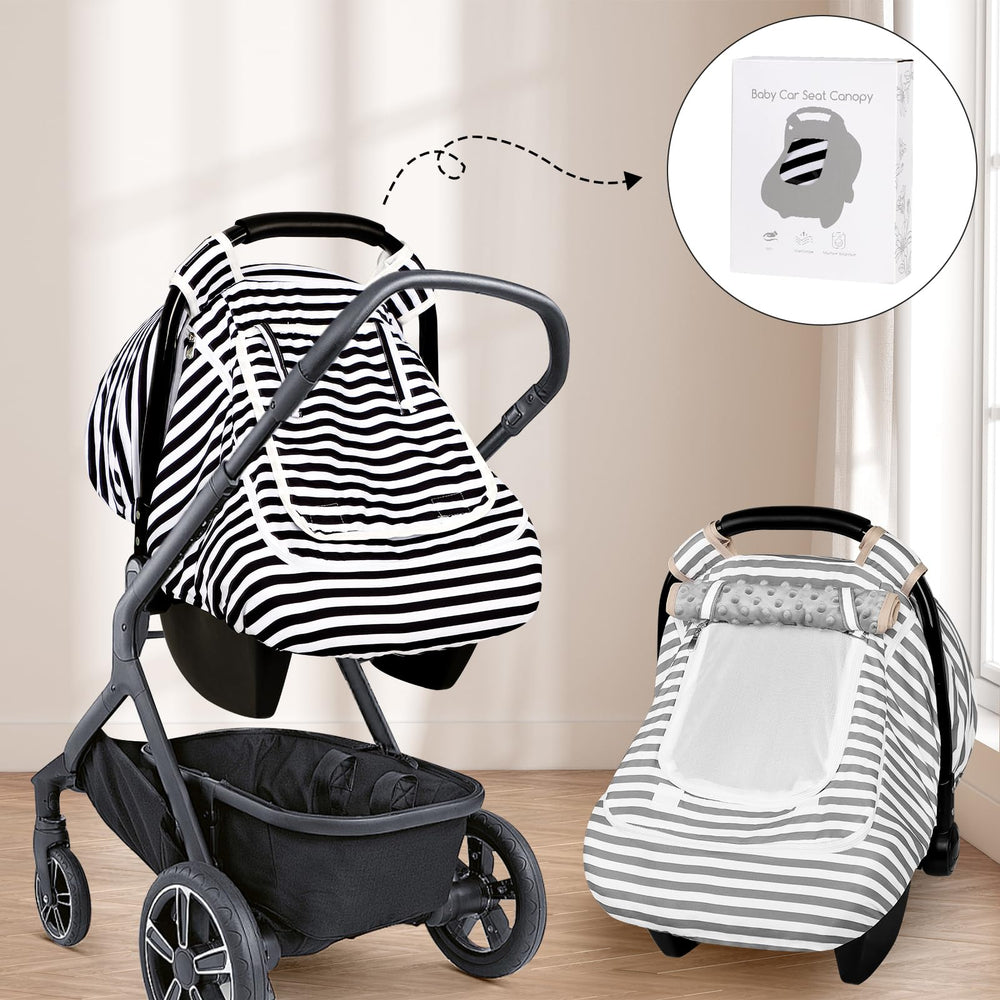 GFU gift-ready car seat cover suitable for new moms and baby registries