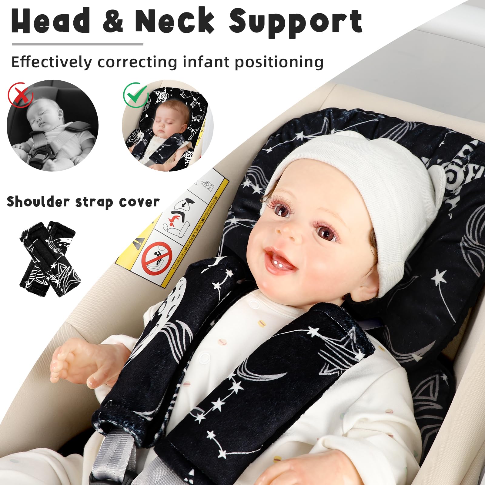 GFU insert with breathable 3D side provides ventilation for warm days.