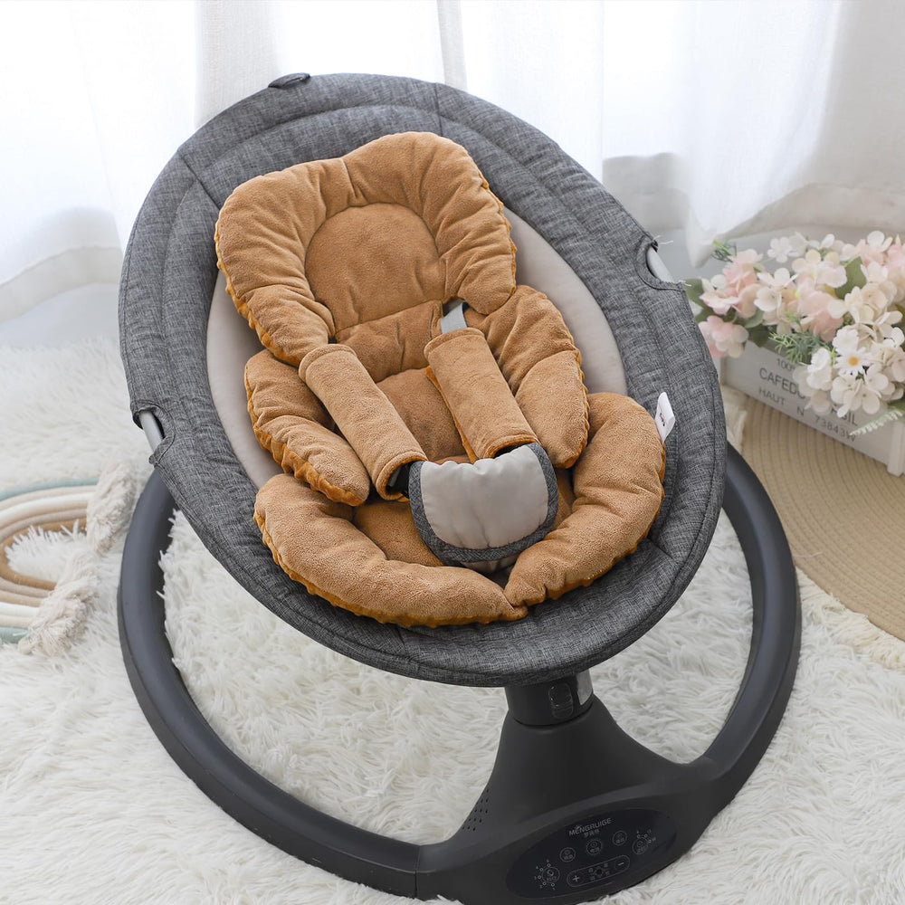 GFU brown color option complements strollers and interiors