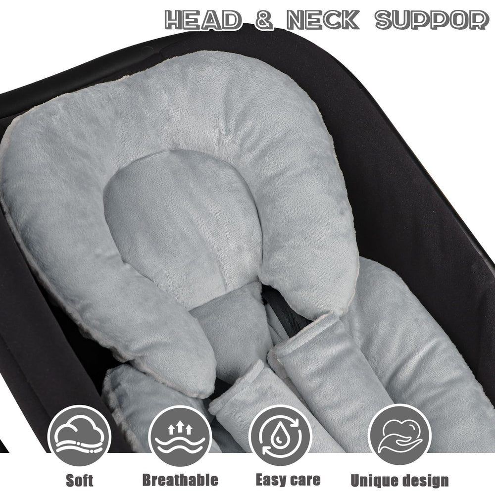 GFU infant car seat insert stroller-swing-fit suitable for various seating options.