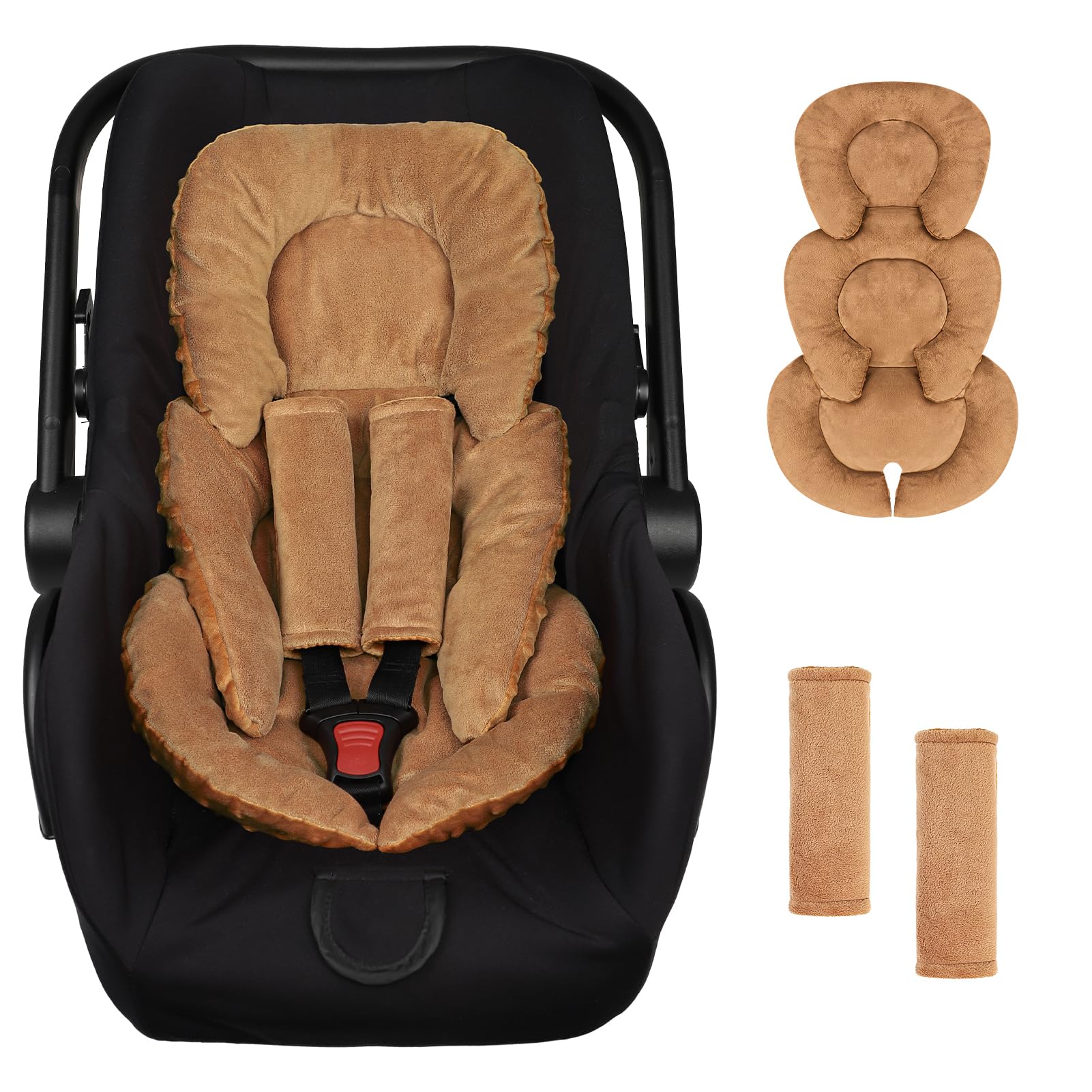 GFU infant car seat insert head support cradles baby's head for comfort