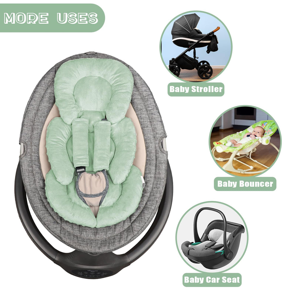 GFU cushion close-up shows thick padding for extra head and back support
