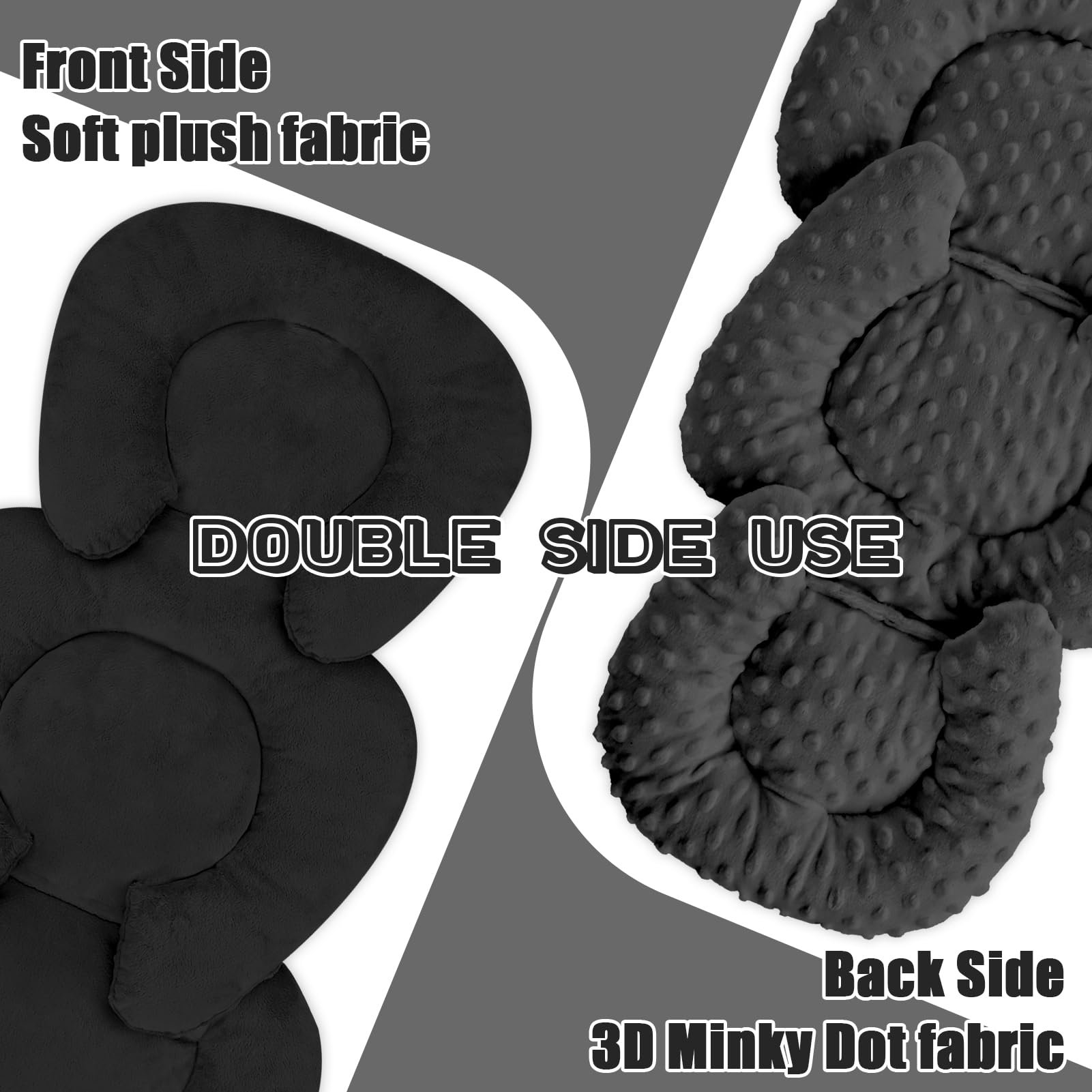 GFU strap covers protect shoulders from harness chafing during rides.