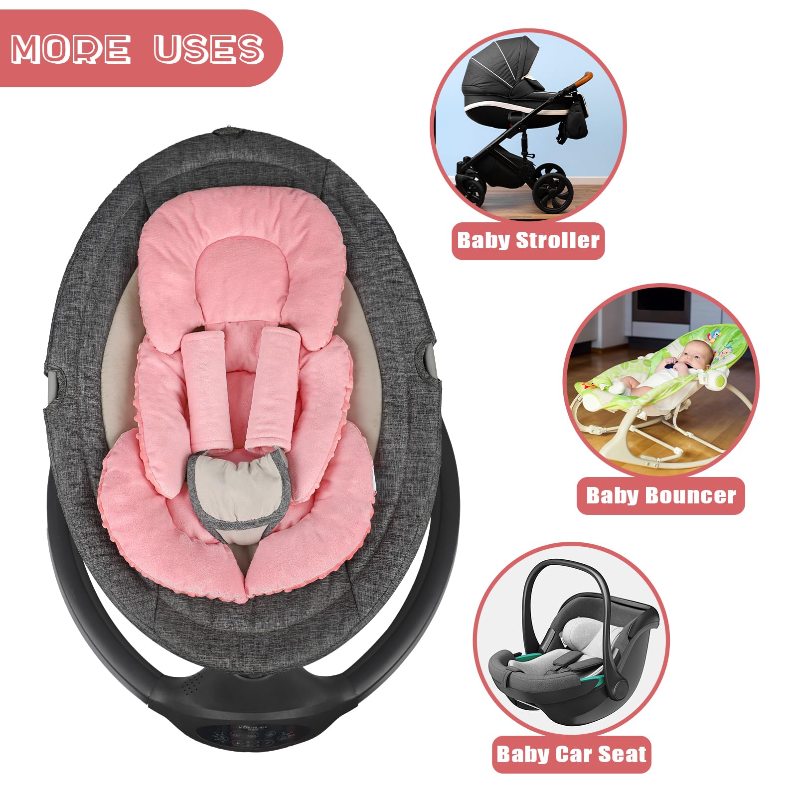 GFU compatible with plush-soft side for a cozy feel during rides.